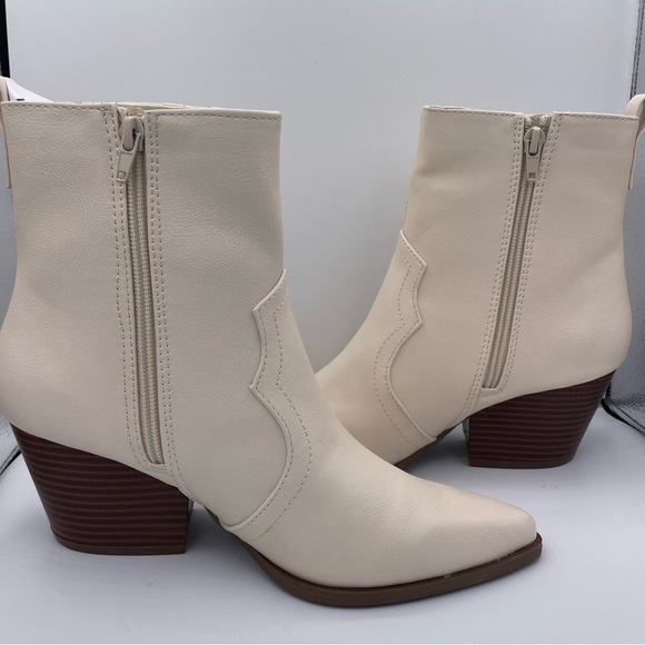 Pink Lily pointed toe western booties women Size 8.5 - Picture 12 of 16